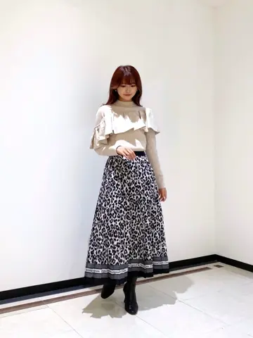 GRACE CONTINENTAL MORITA AI コーディネート画像