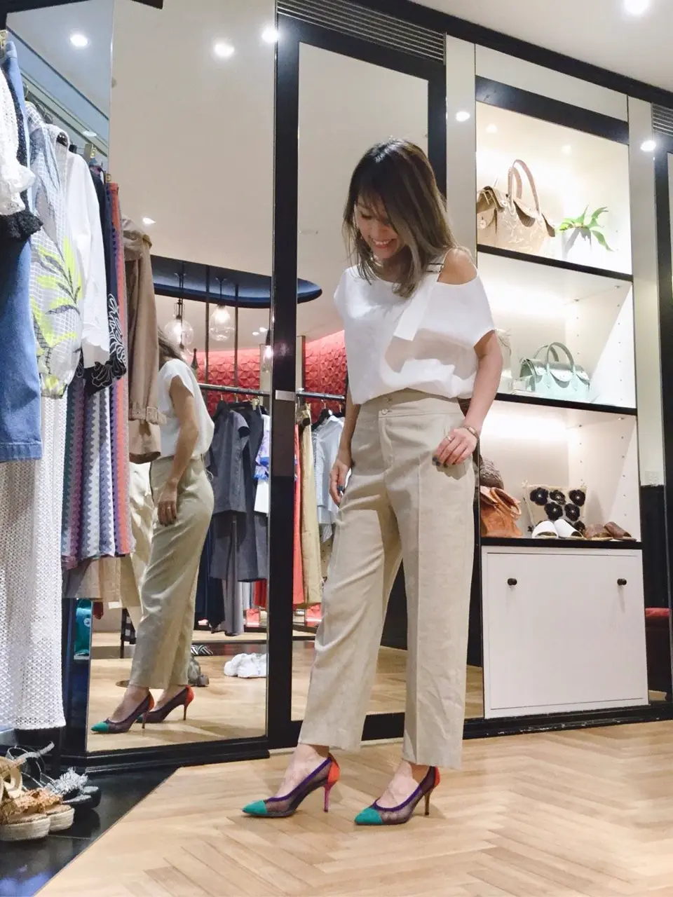 GRACE CONTINENTAL yukimi yonee コーディネート画像