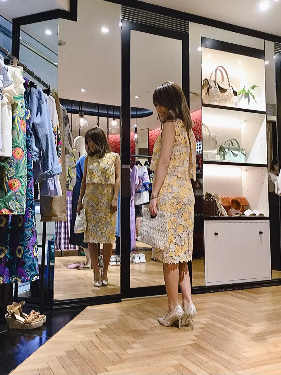 GRACE CONTINENTAL yukimi yonee コーディネート画像