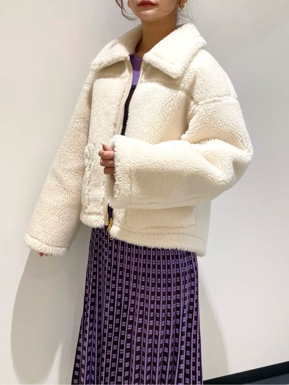 GRACE CONTINENTAL MORITA AI コーディネート画像