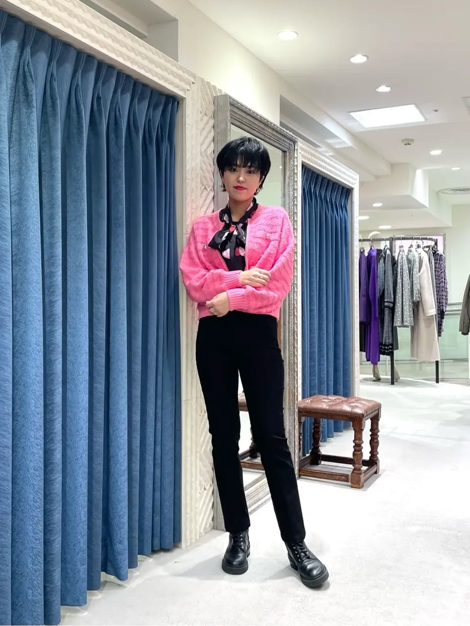 GRACE CONTINENTAL yoshi コーディネート画像