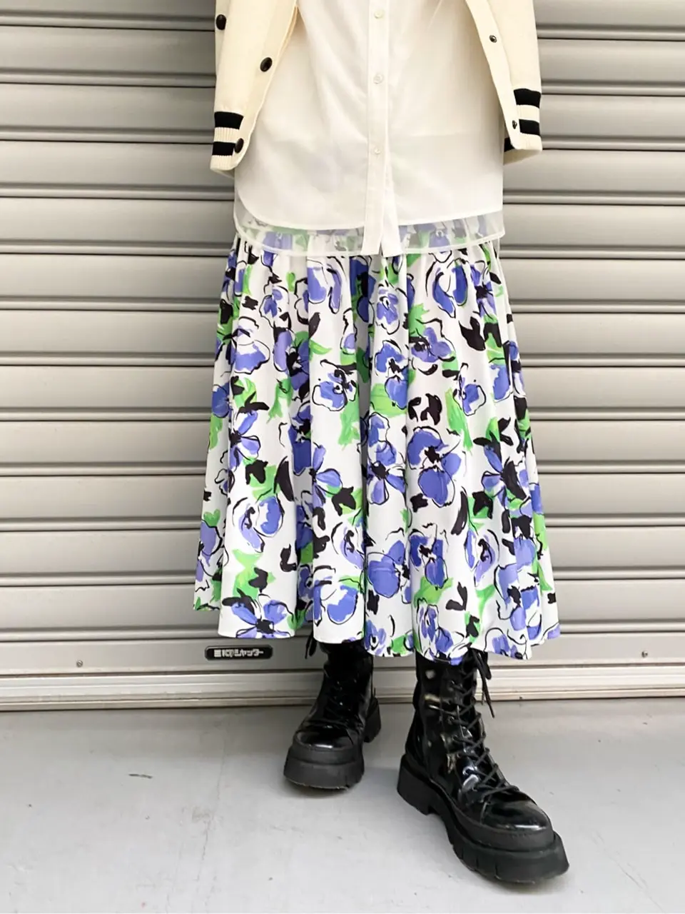 GRACE CONTINENTAL 古川温子 コーディネート画像