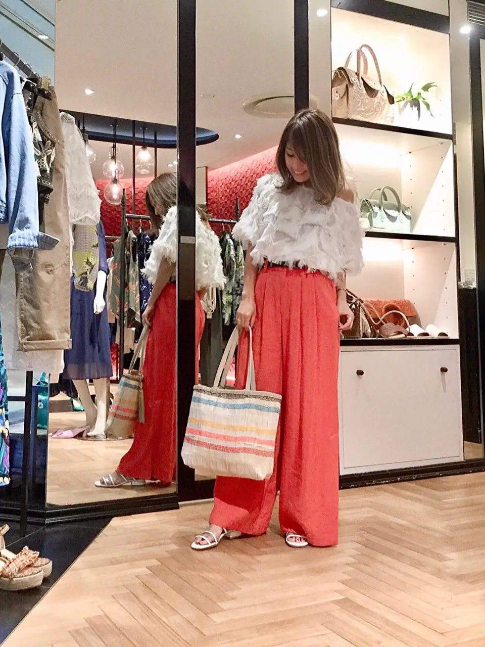 GRACE CONTINENTAL yukimi yonee コーディネート画像