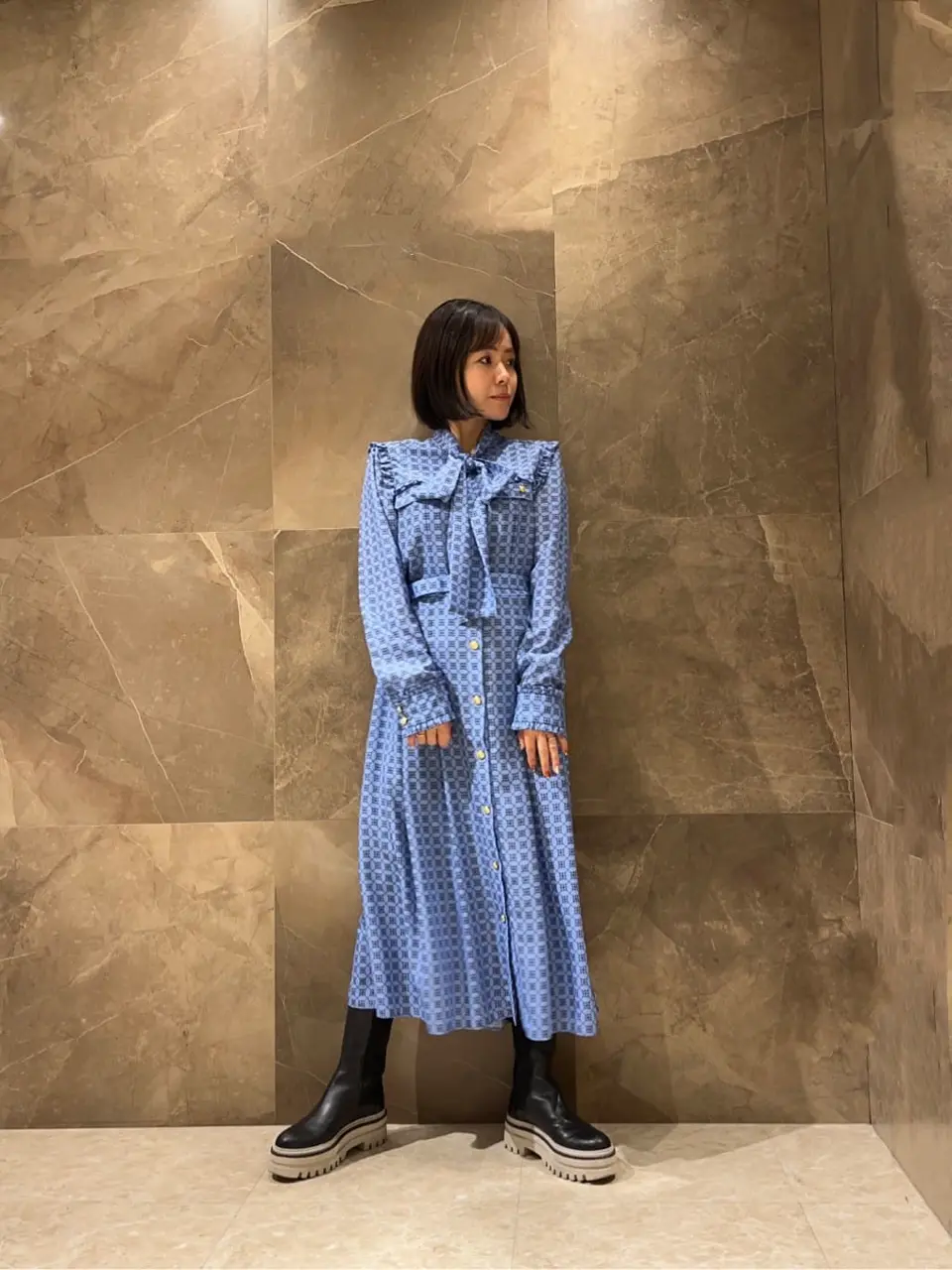 GRACE CONTINENTAL 穐山　香織 コーディネート画像