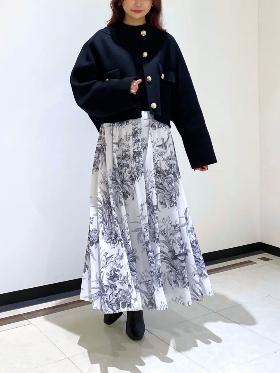 GRACE CONTINENTAL MORITA AI コーディネート画像