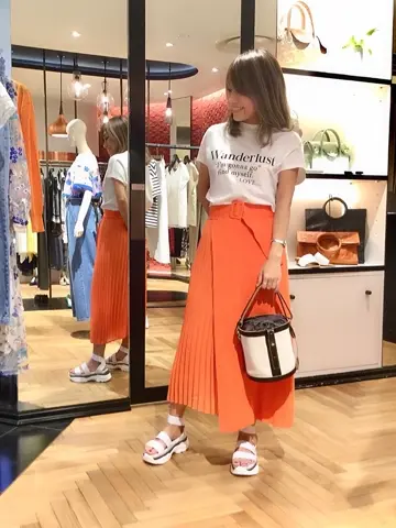 GRACE CONTINENTAL yukimi yonee コーディネート画像