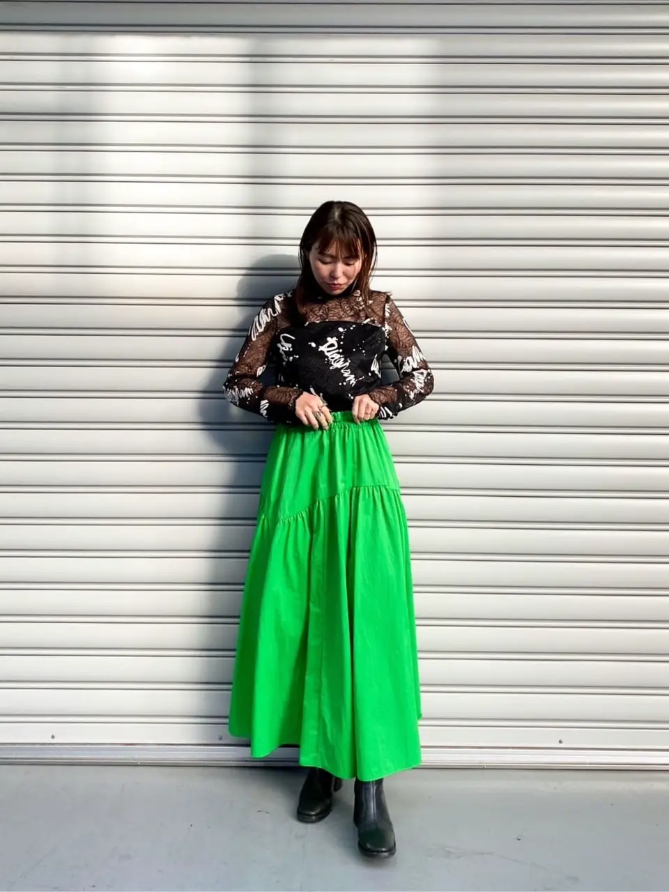  古川温子 コーディネート画像