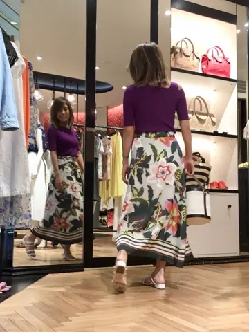 GRACE CONTINENTAL yukimi yonee コーディネート画像