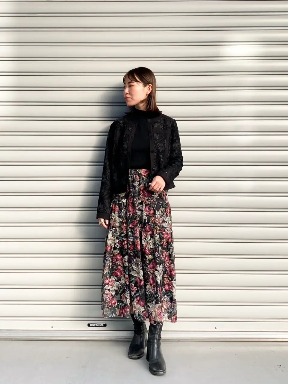  古川温子 コーディネート画像