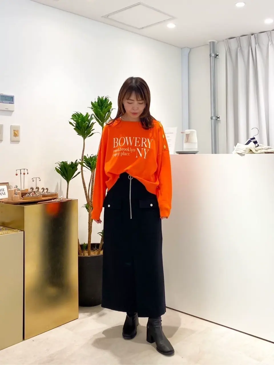  古川温子 コーディネート画像