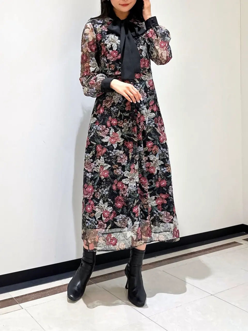 GRACE CONTINENTAL MORITA AI コーディネート画像