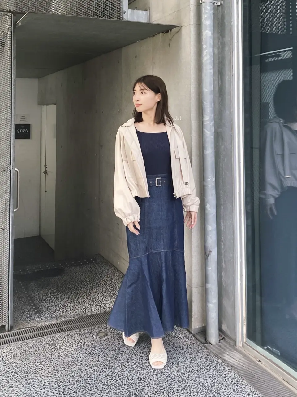  青木育日 コーディネート画像