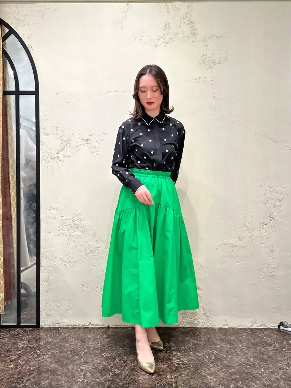 GRACE CONTINENTAL Kogane. コーディネート画像