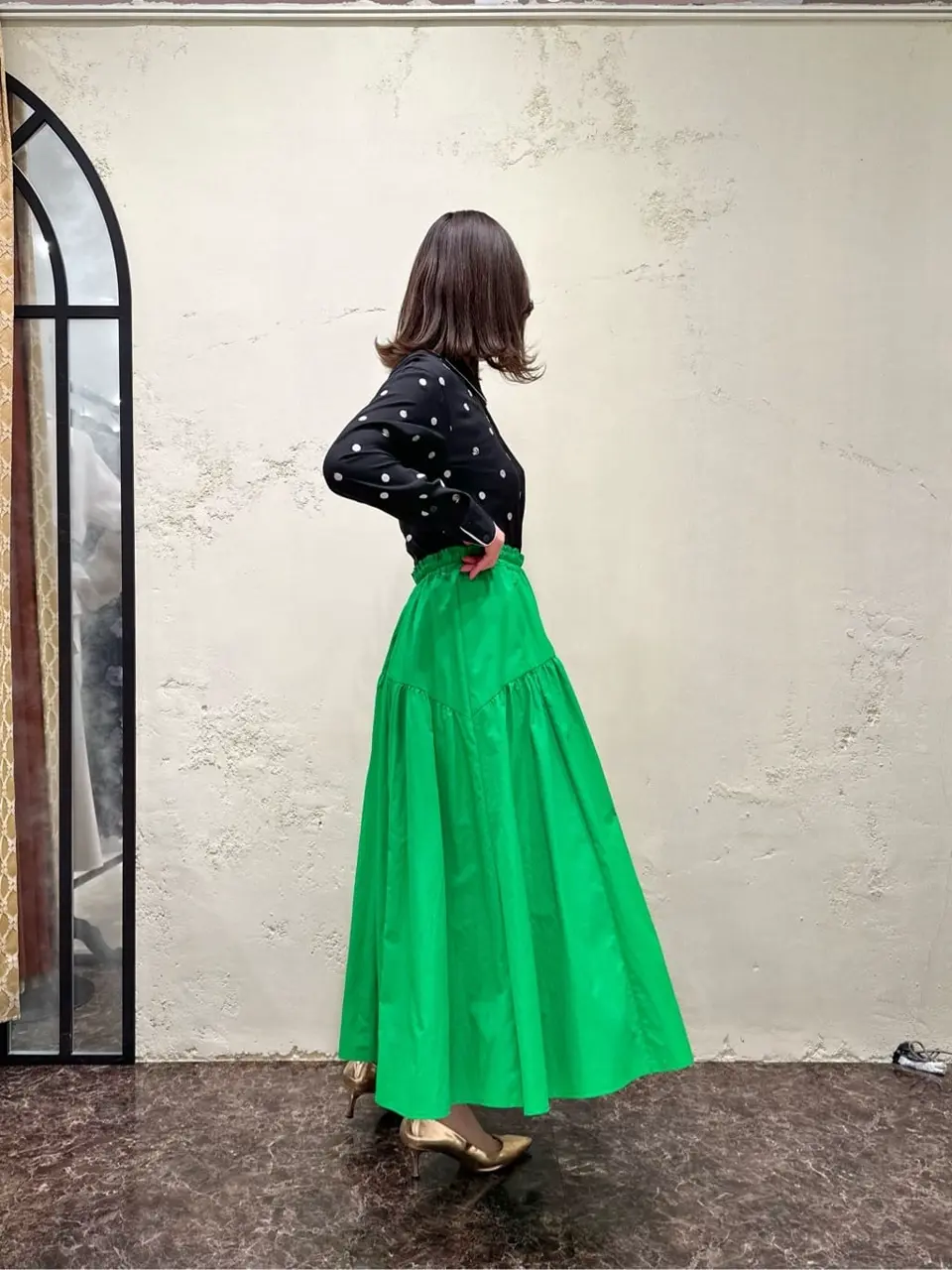 GRACE CONTINENTAL Kogane. コーディネート画像