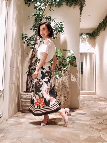 GRACE CONTINENTAL okunaka_desu コーディネート画像