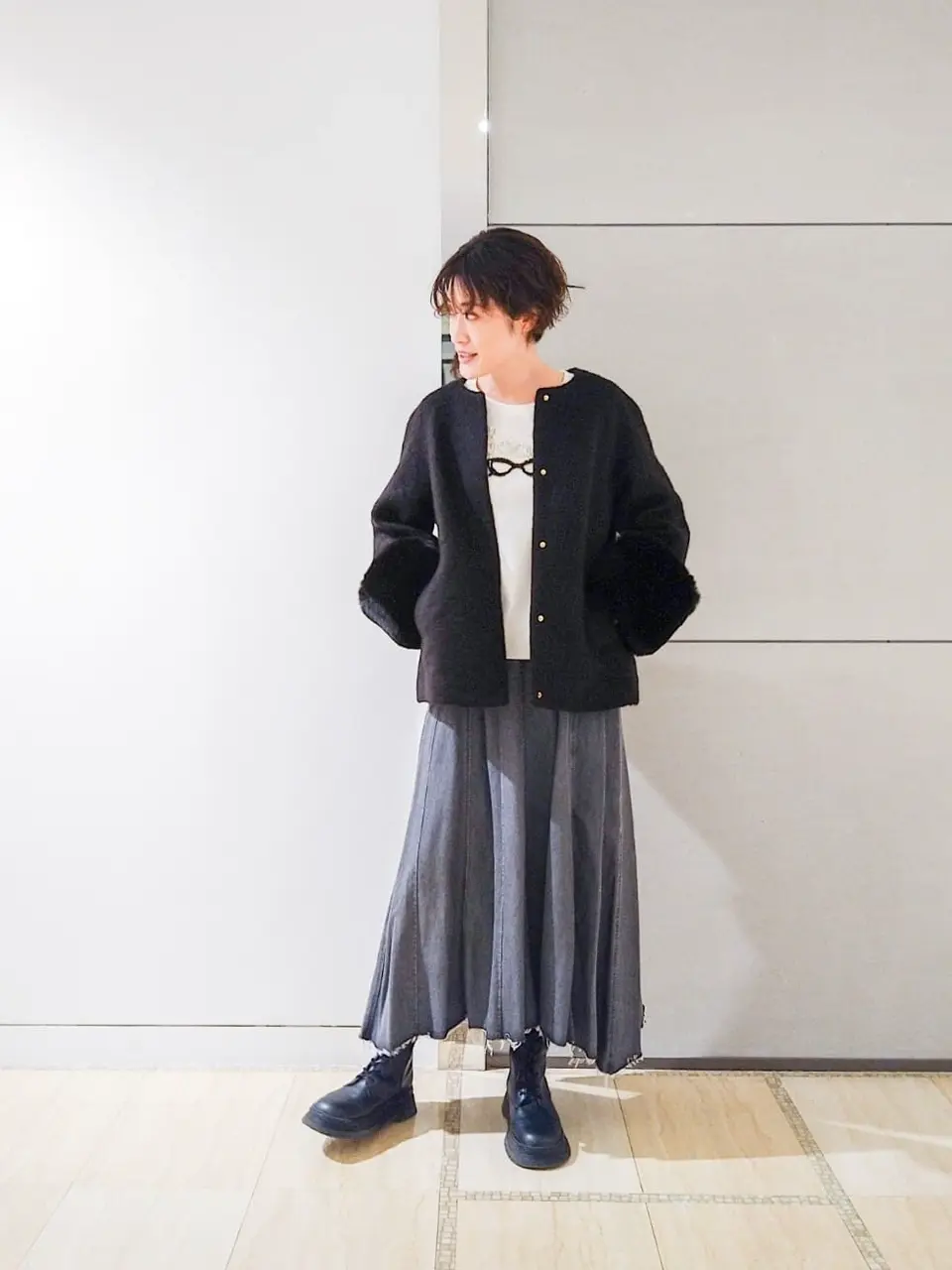 GRACE CONTINENTAL 今野　志保 コーディネート画像