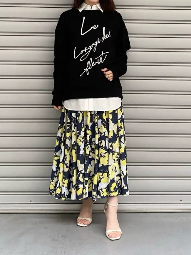 GRACE CONTINENTAL 青木育日 コーディネート画像