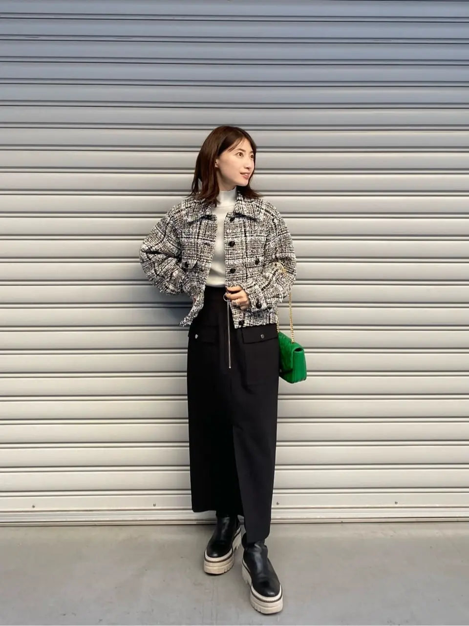 GRACE CONTINENTAL 青木育日 コーディネート画像