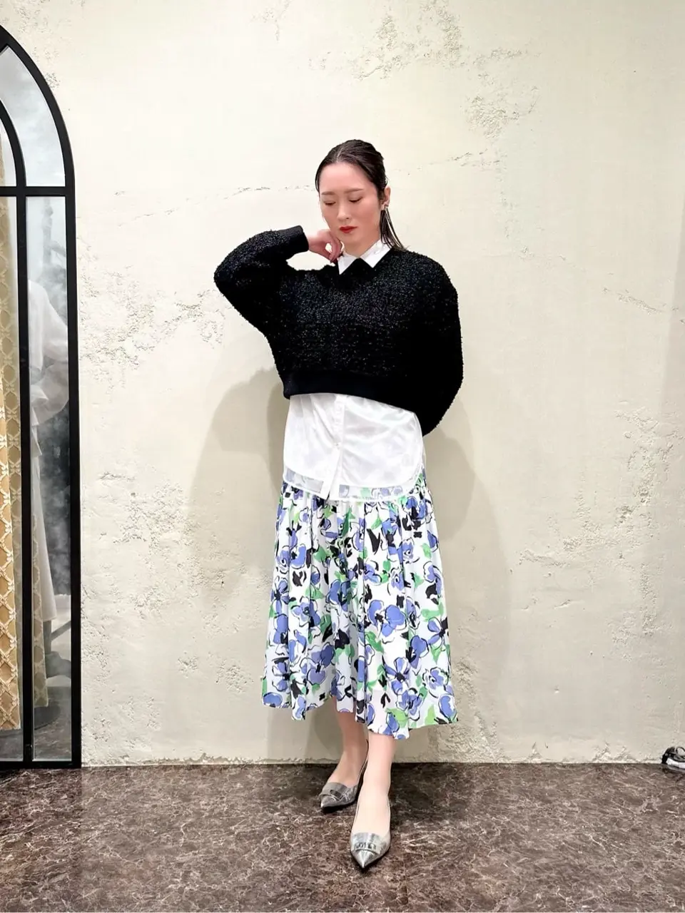 GRACE CONTINENTAL Kogane. コーディネート画像