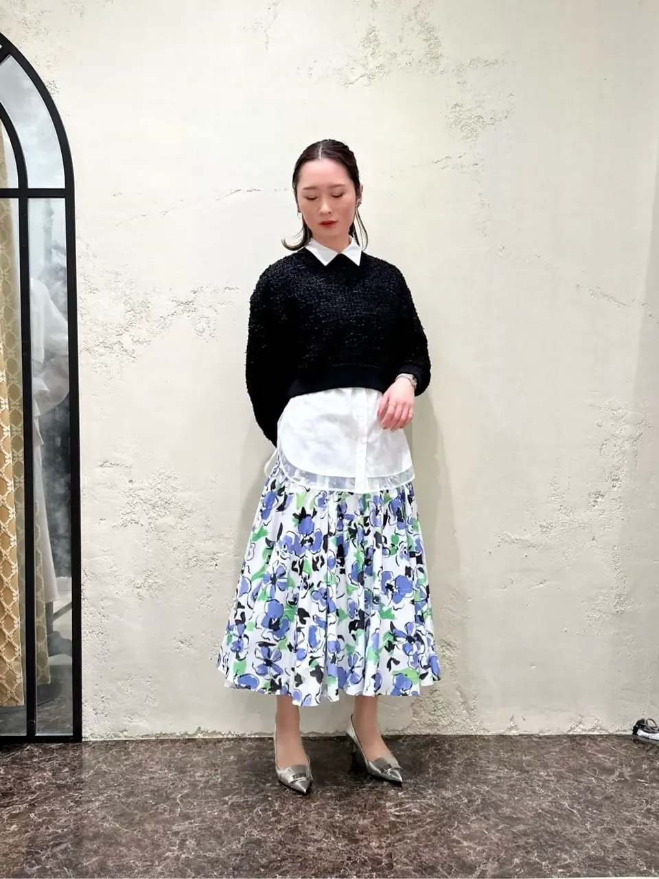 GRACE CONTINENTAL Kogane. コーディネート画像