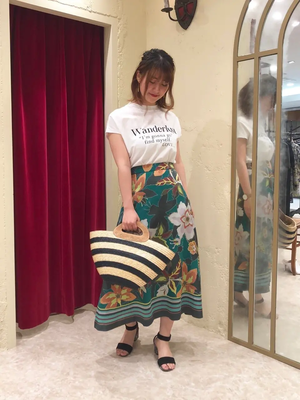 GRACE CONTINENTAL ebata. コーディネート画像