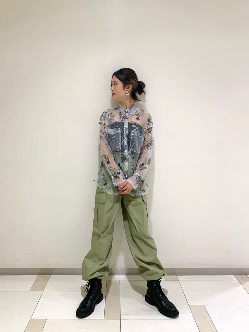  A.Kameyama コーディネート画像