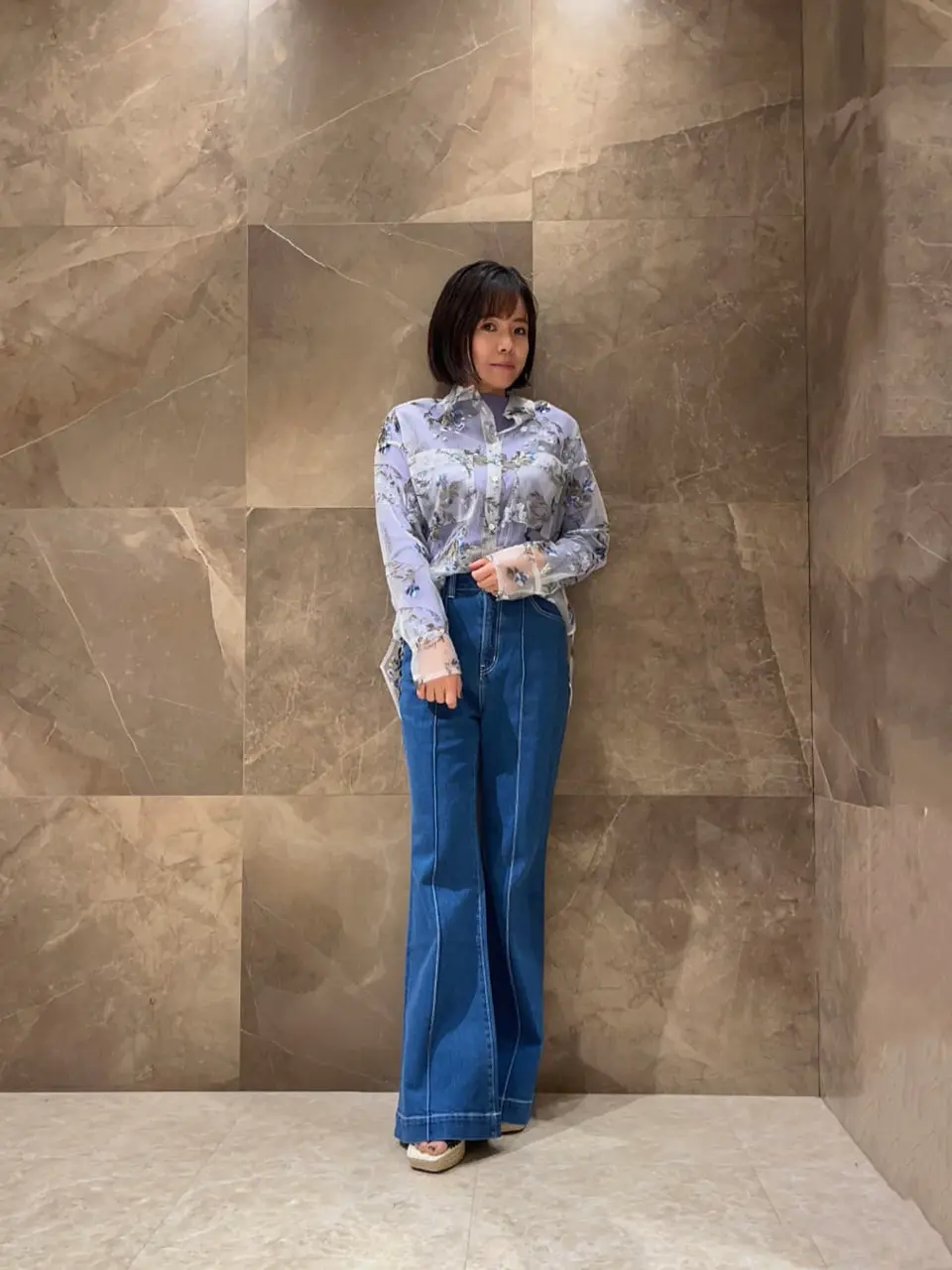 GRACE CONTINENTAL 穐山　香織 コーディネート画像