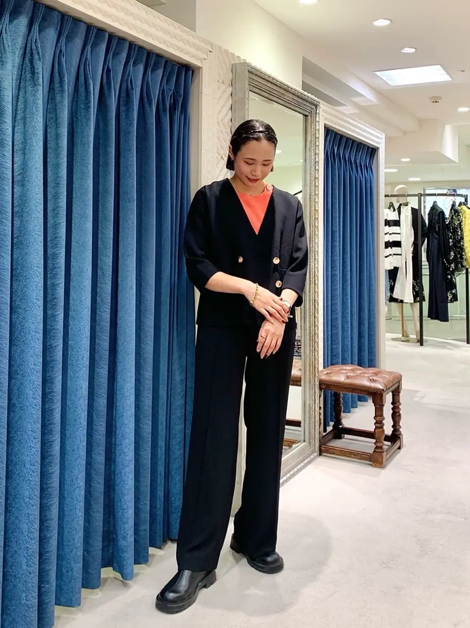 GRACE CONTINENTAL haruka iwasaki コーディネート画像