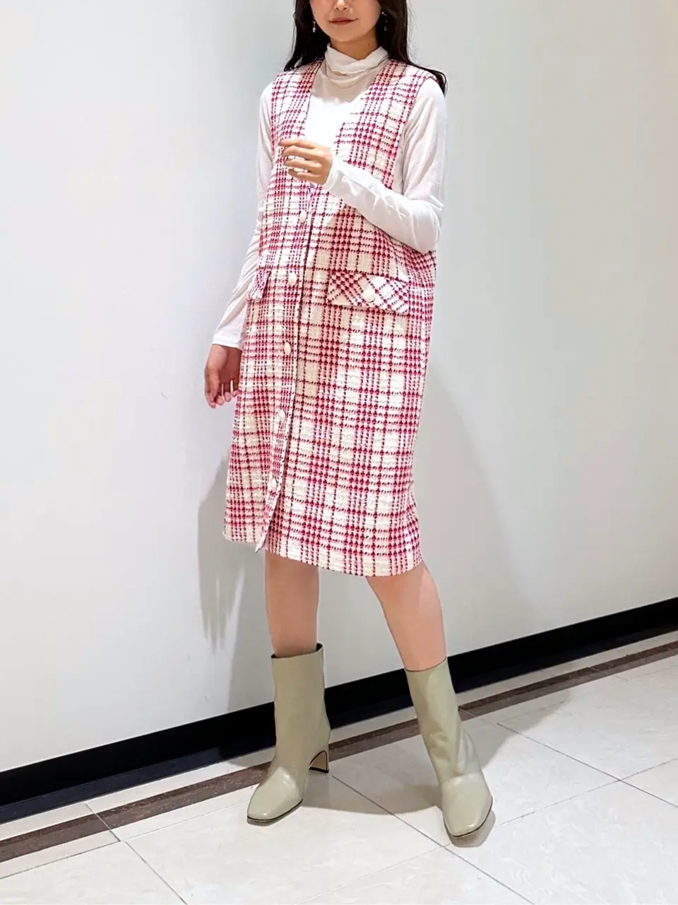 GRACE CONTINENTAL MORITA AI コーディネート画像