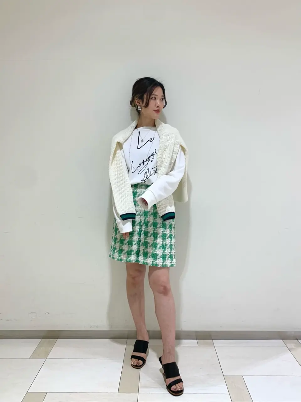 GRACE CONTINENTAL A.Kameyama コーディネート画像