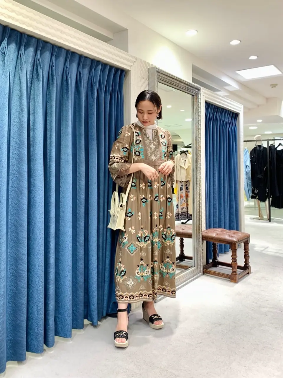 GRACE CONTINENTAL haruka iwasaki コーディネート画像