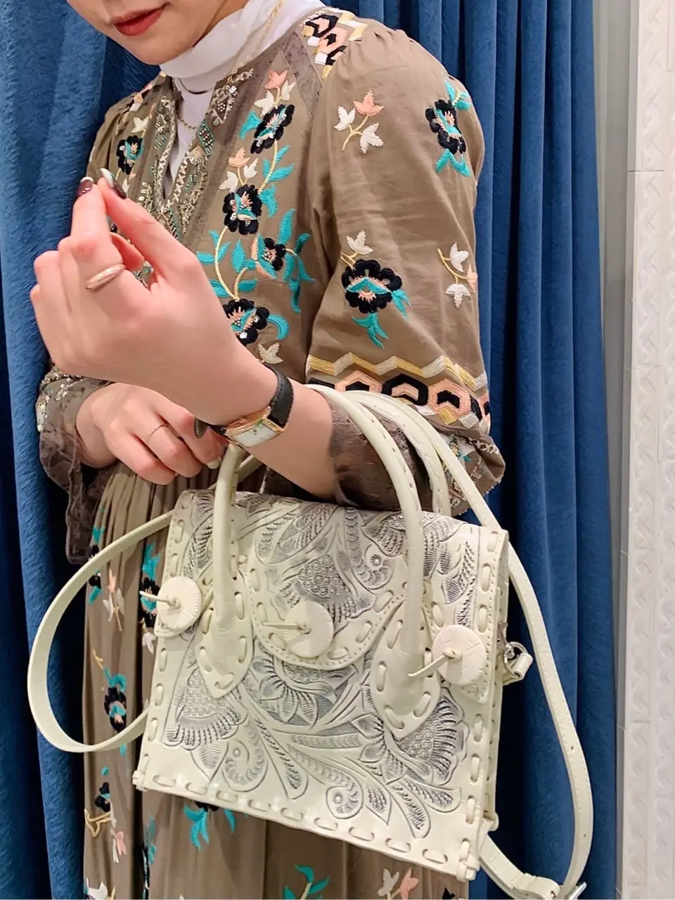 GRACE CONTINENTAL haruka iwasaki コーディネート画像