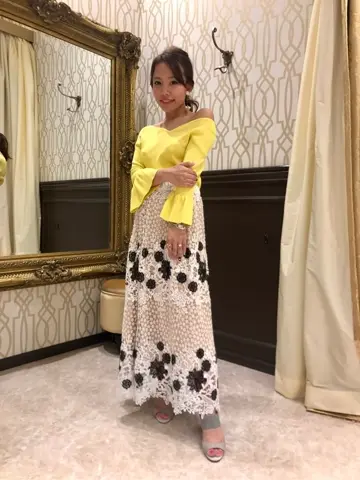 GRACE CONTINENTAL 松﨑　咲良 コーディネート画像