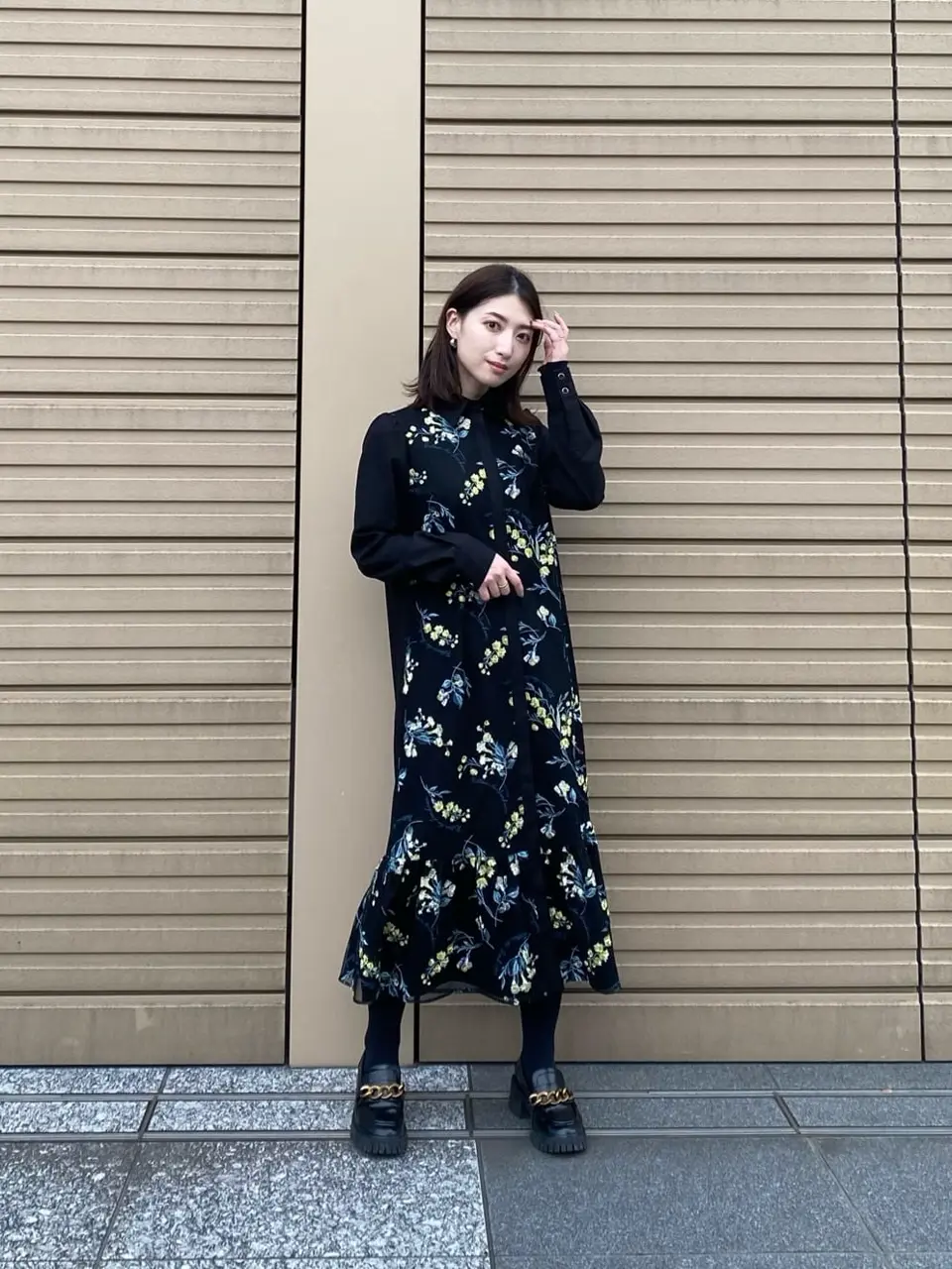  青木育日 コーディネート画像