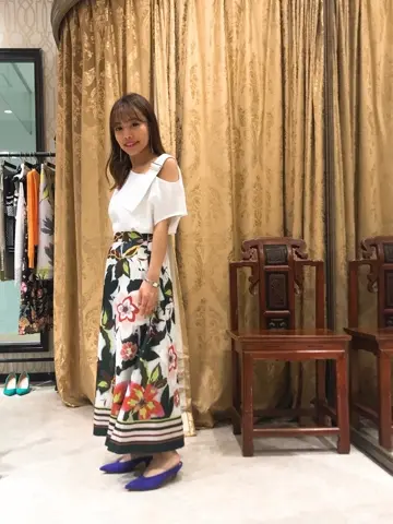 GRACE CONTINENTAL 松﨑　咲良 コーディネート画像