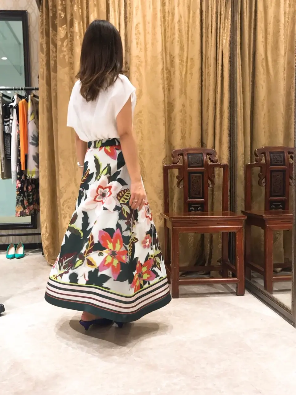 GRACE CONTINENTAL 松﨑　咲良 コーディネート画像