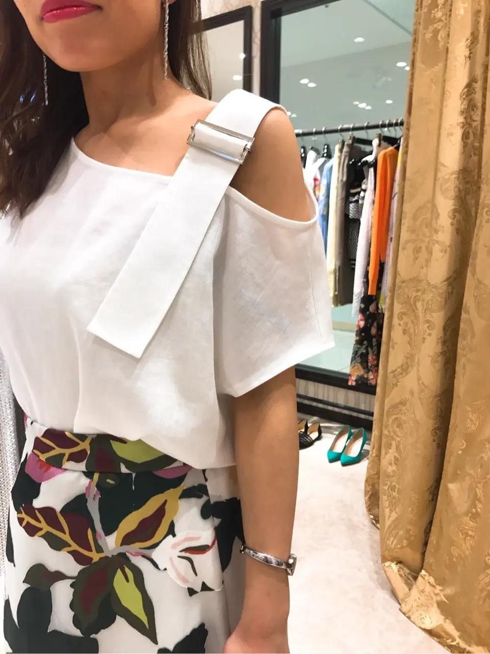 GRACE CONTINENTAL 松﨑　咲良 コーディネート画像