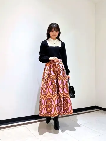 GRACE CONTINENTAL MORITA AI コーディネート画像