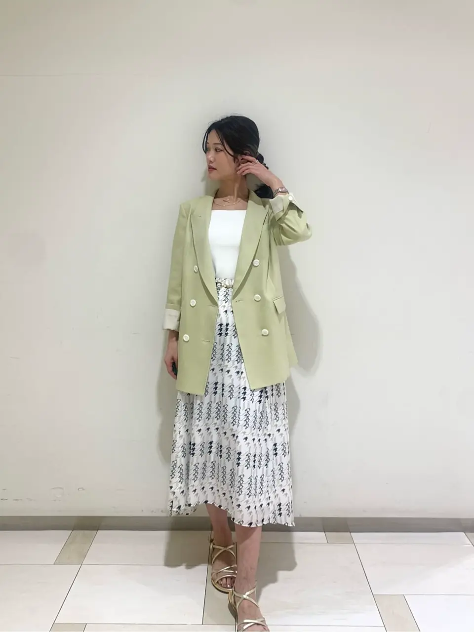  A.Kameyama コーディネート画像