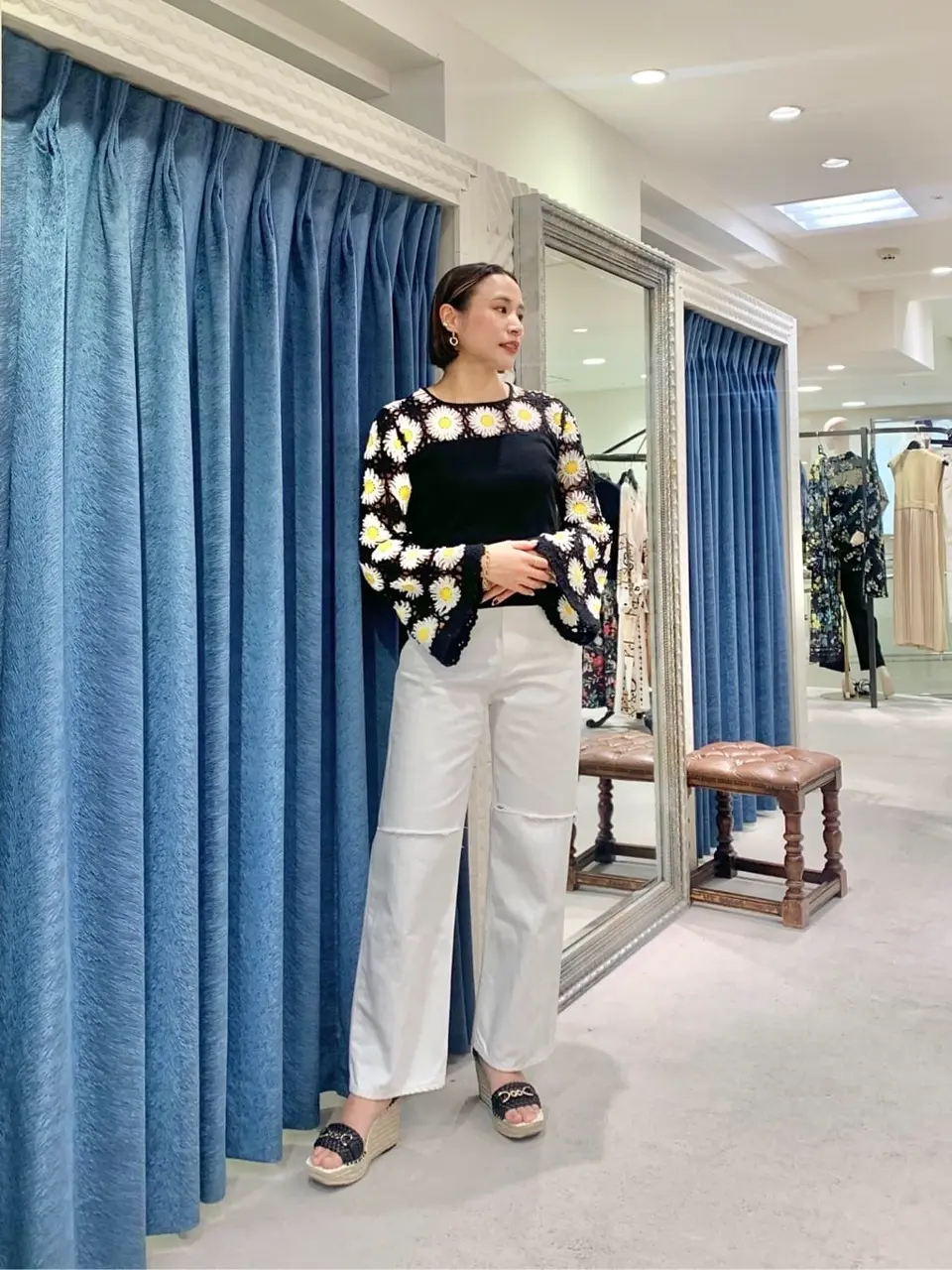 GRACE CONTINENTAL haruka iwasaki コーディネート画像