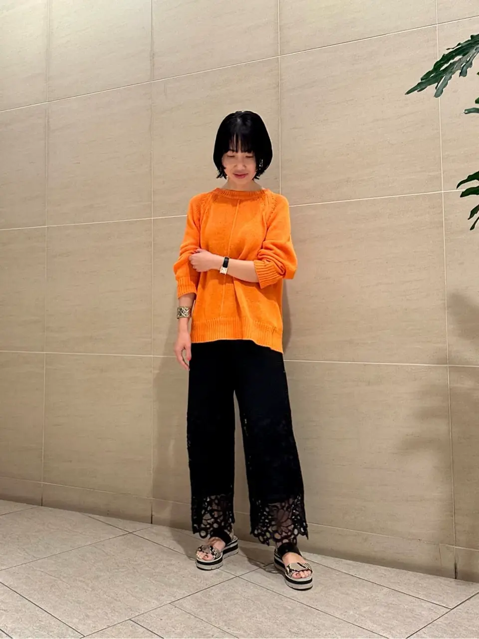  尾田亜沙美 コーディネート画像