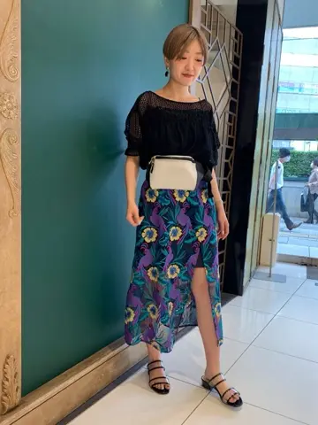 GRACE CONTINENTAL Arichi コーディネート画像