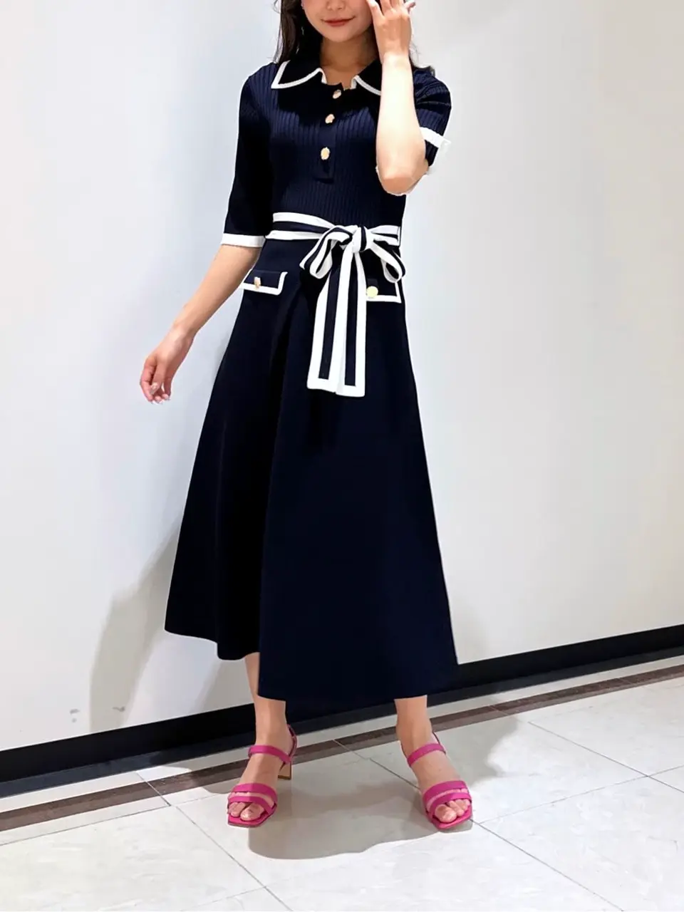 GRACE CONTINENTAL MORITA AI コーディネート画像