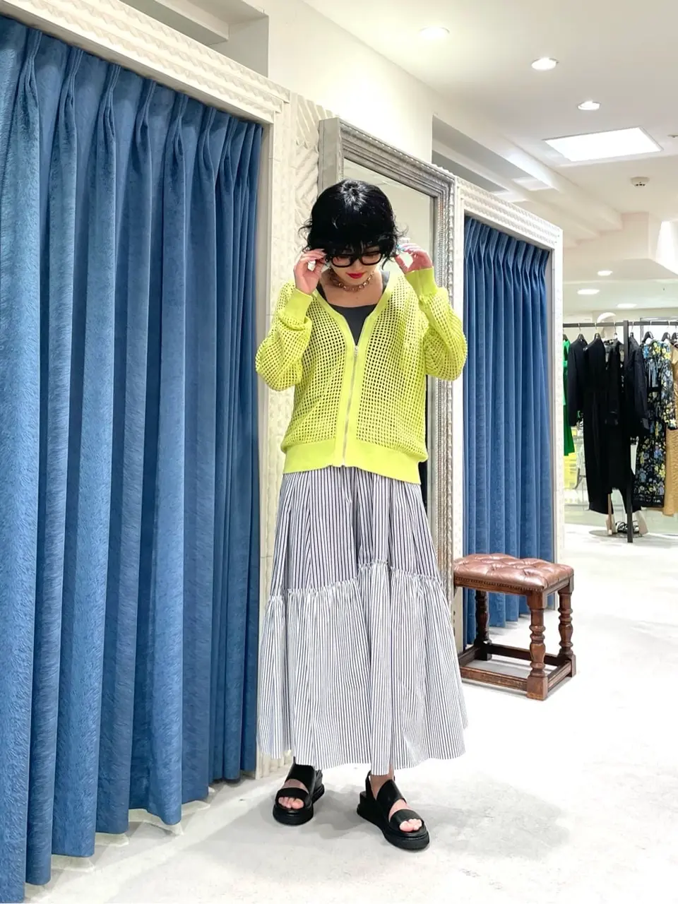 GRACE CONTINENTAL yoshi コーディネート画像