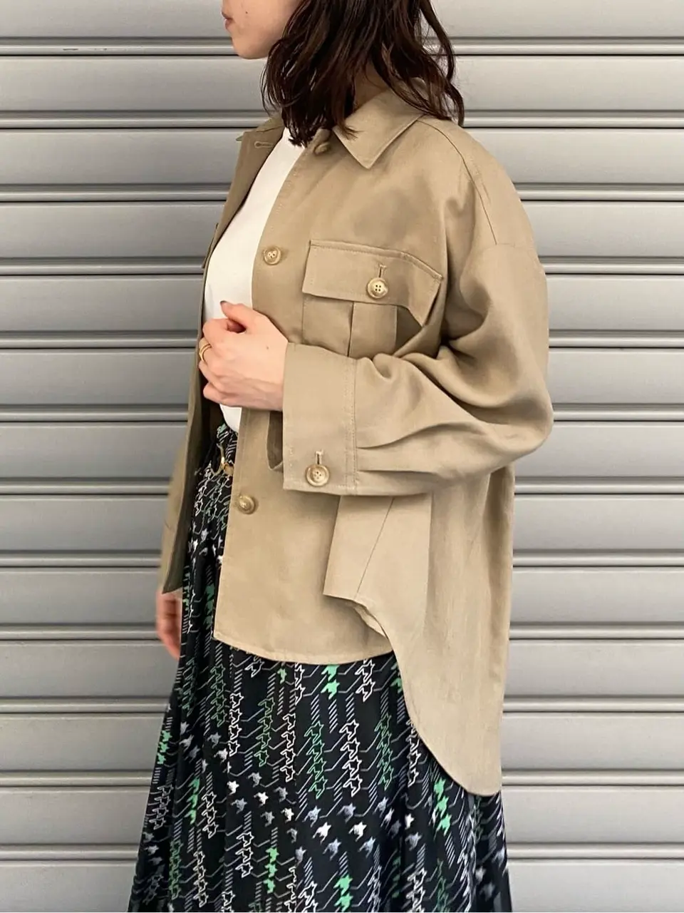 GRACE CONTINENTAL 青木育日 コーディネート画像