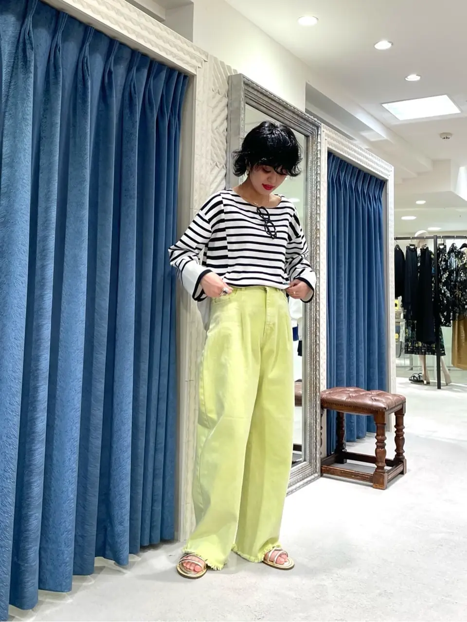 GRACE CONTINENTAL yoshi コーディネート画像