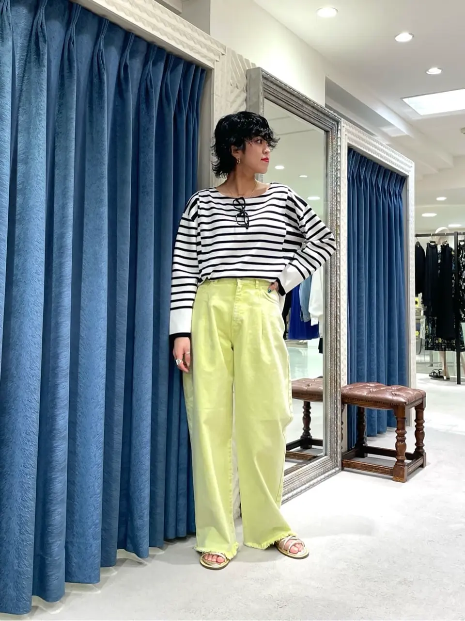 GRACE CONTINENTAL yoshi コーディネート画像