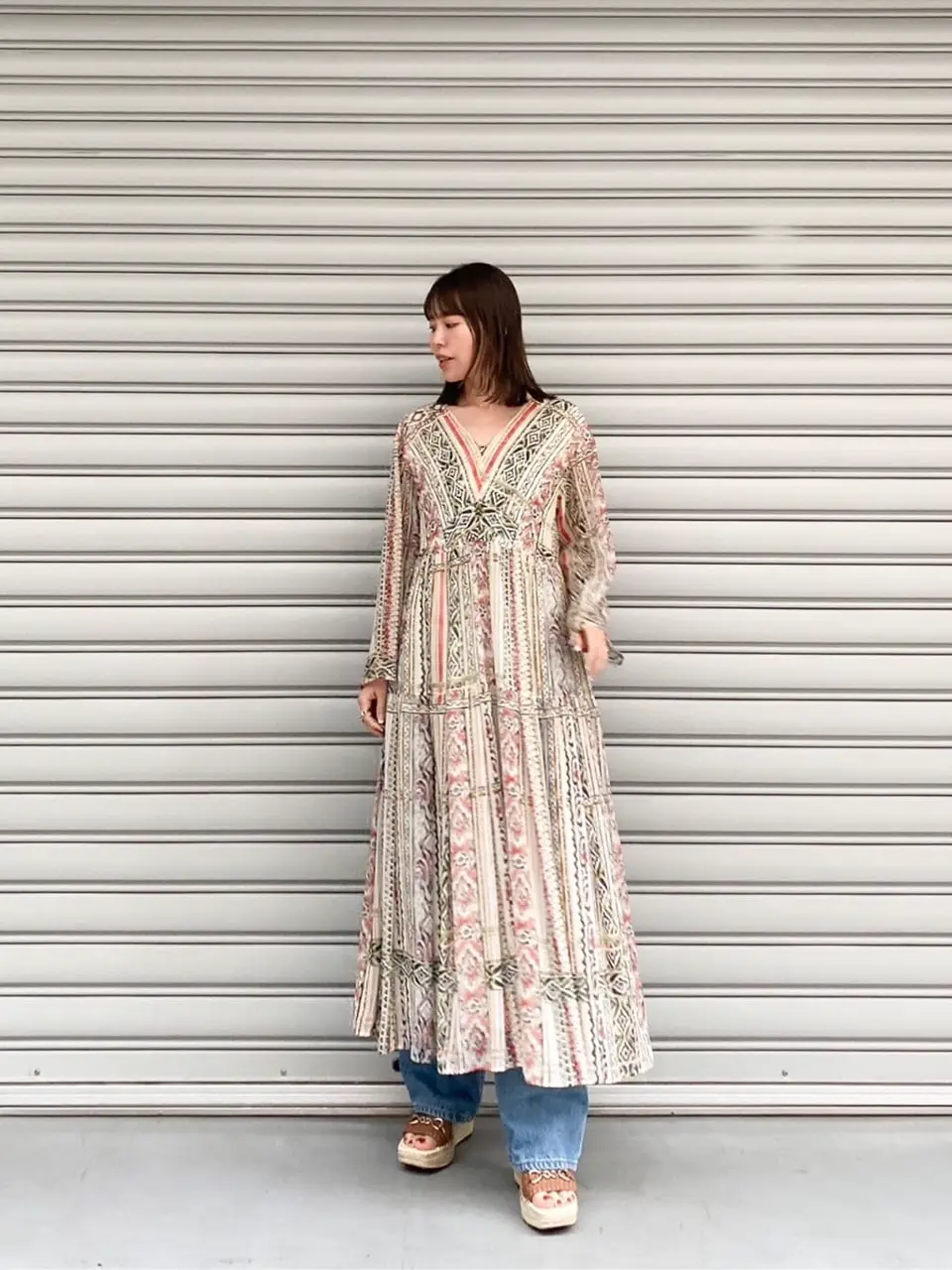  古川温子 コーディネート画像