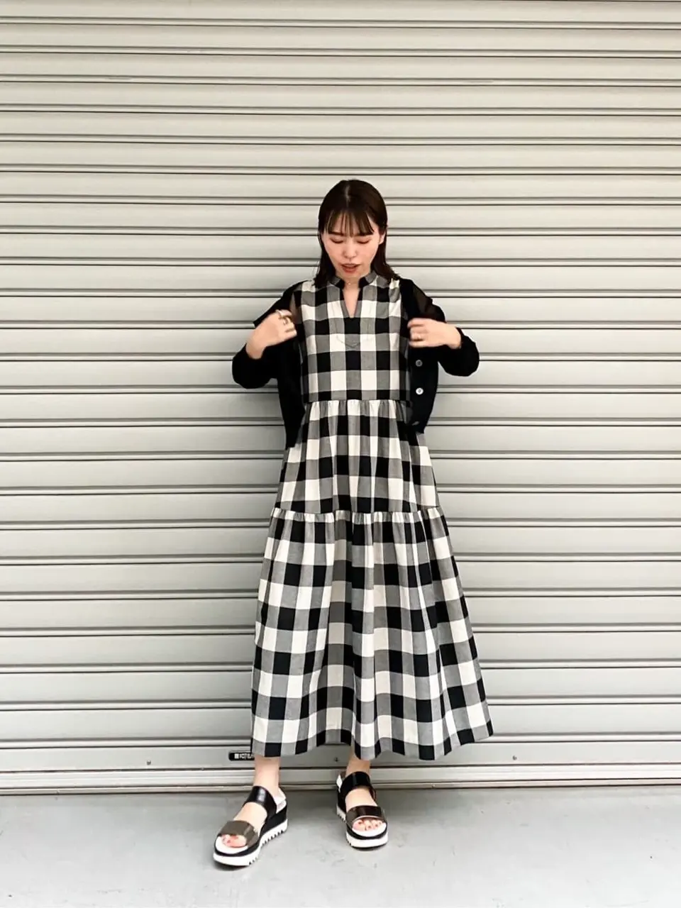  古川温子 コーディネート画像