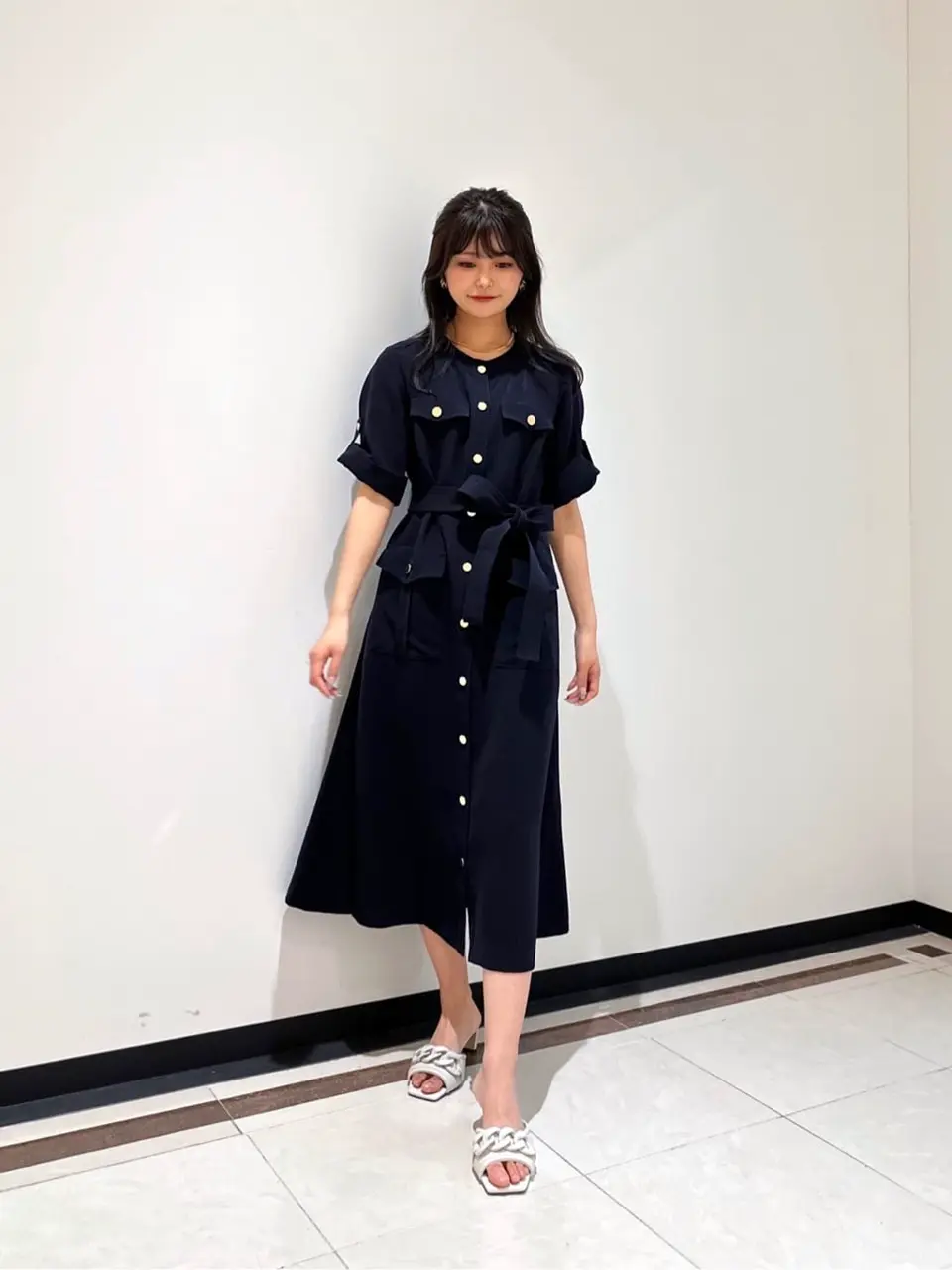 GRACE CONTINENTAL MORITA AI コーディネート画像